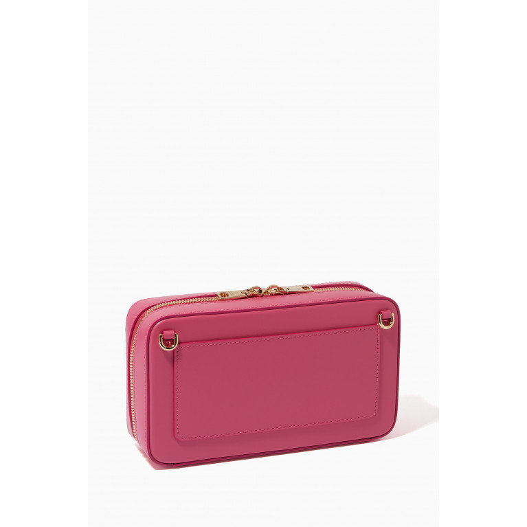 Dolce & Gabbana - Small Logo Camera Bag in Calfskin Pink