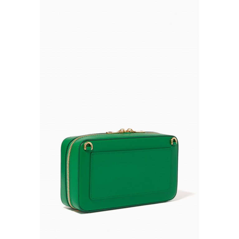 Dolce & Gabbana - Small Logo Camera Bag in Calfskin Green