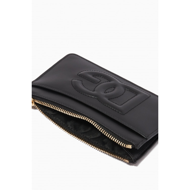 Dolce & Gabbana - DG Medium Card Holder in Leather Black