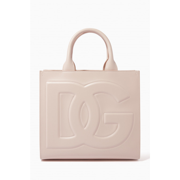 Dolce & Gabbana - Small DG Daily Shopper Tote Bag in Calfskin