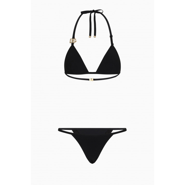 Dolce & Gabbana - DG Logo Triangle Bikini Set