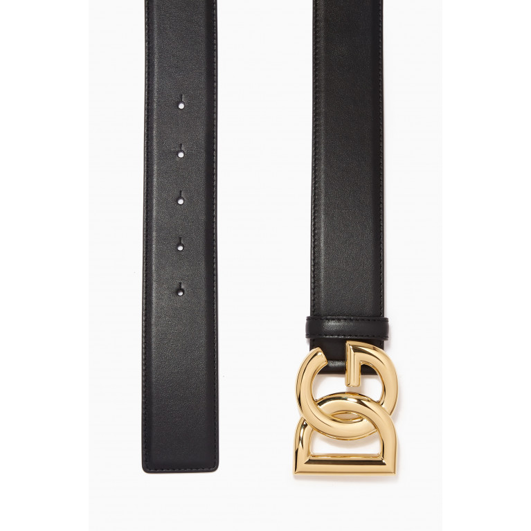 Dolce & Gabbana - DG Belt in Leather, 40mm
