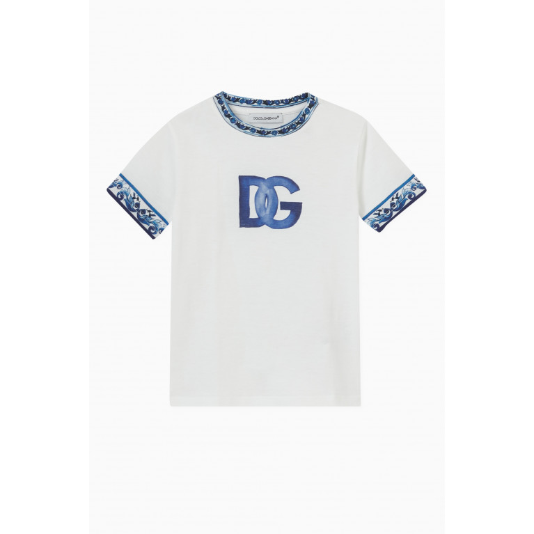 Dolce & Gabbana - Logo T-shirt in Cotton