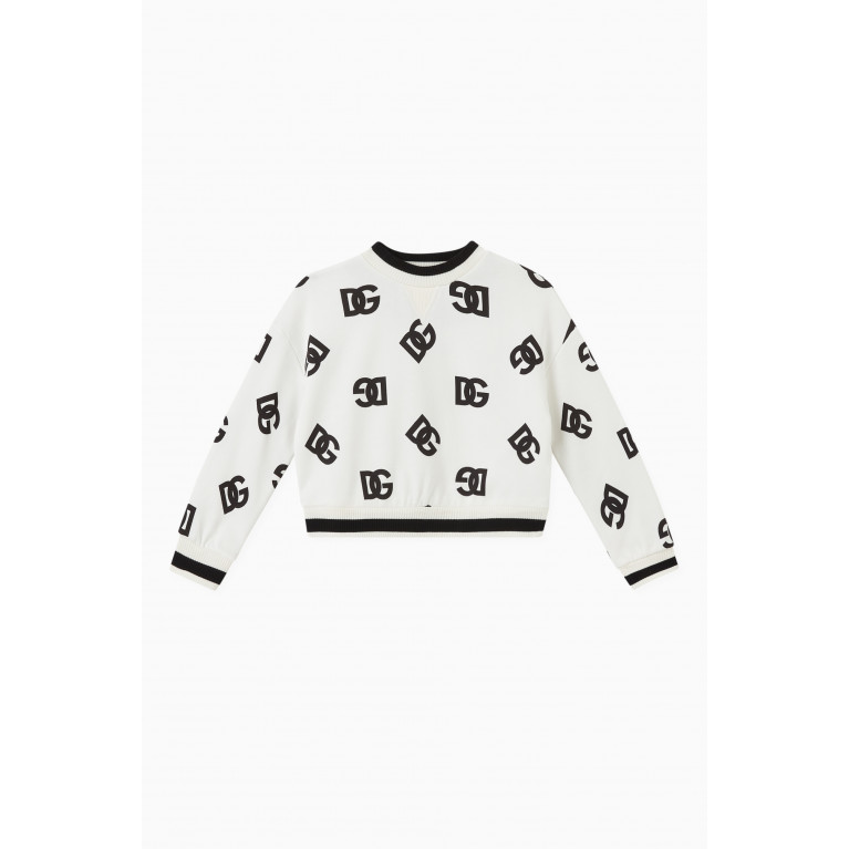 Dolce & Gabbana - Logo Sweatshirt in Cotton