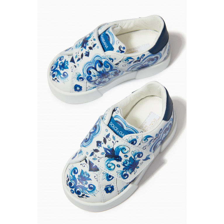 Dolce & Gabbana - Maiolica Velcro Sneakers