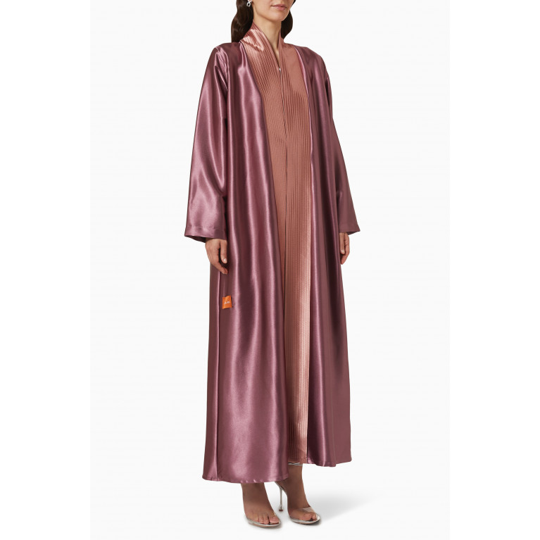 Selcouth - Summer Long Sleeve Abaya Purple