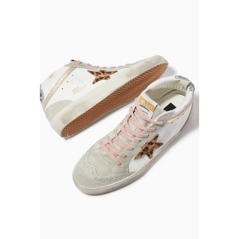 Golden Goose Deluxe Brand - Mid Star Sneakers in Leather