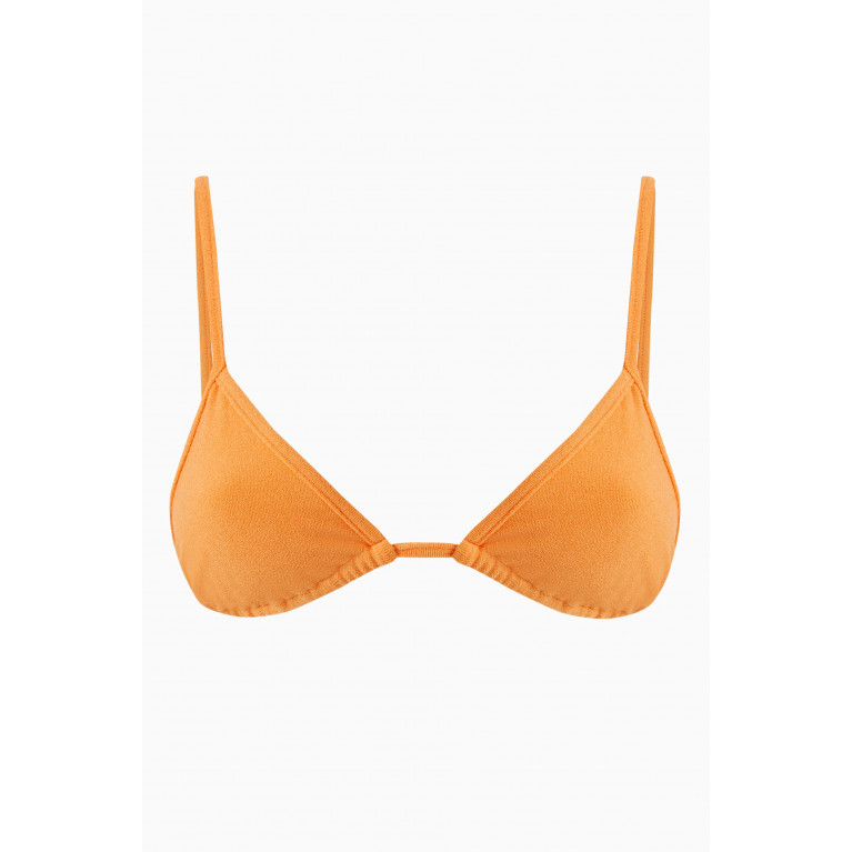 Faithfull The Brand - Izzi Bikini Top in Stretch Towelling