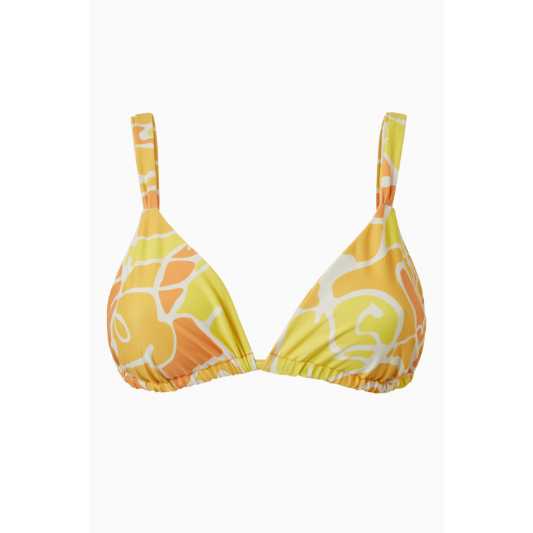 Faithfull The Brand - Flora Bikini Top in ECONYL®