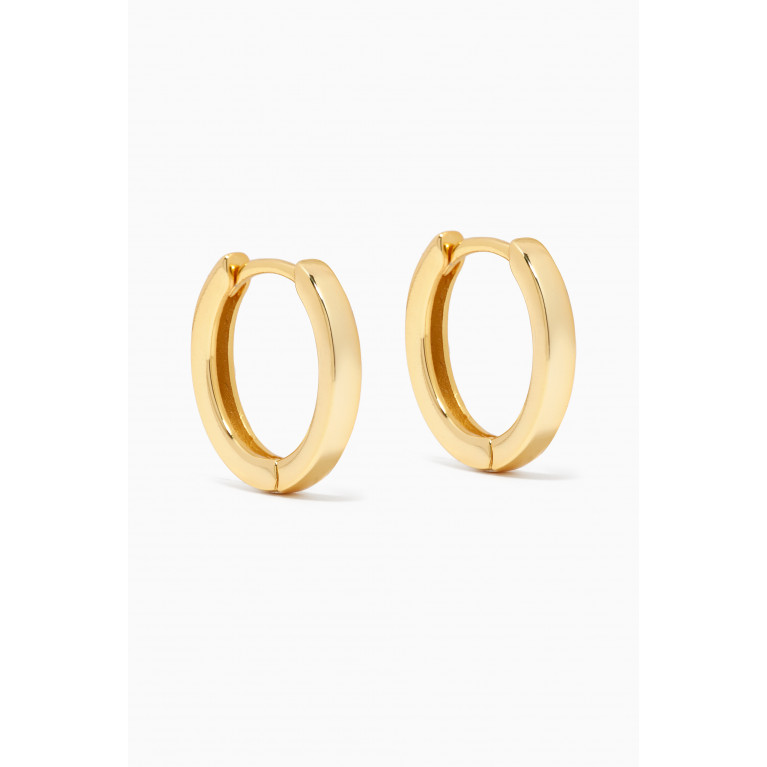 The Jewels Jar - Sara Hoops in 18kt Gold-plated Sterling Silver