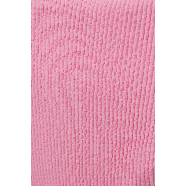 Arabella - Low Rise Full Coverage Bikini Bottoms in LYCRA® Pink