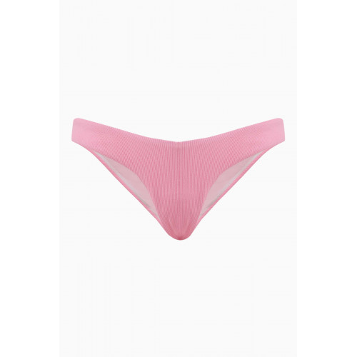 Arabella - High-waist French Bikini Briefs in LYCRA® Pink