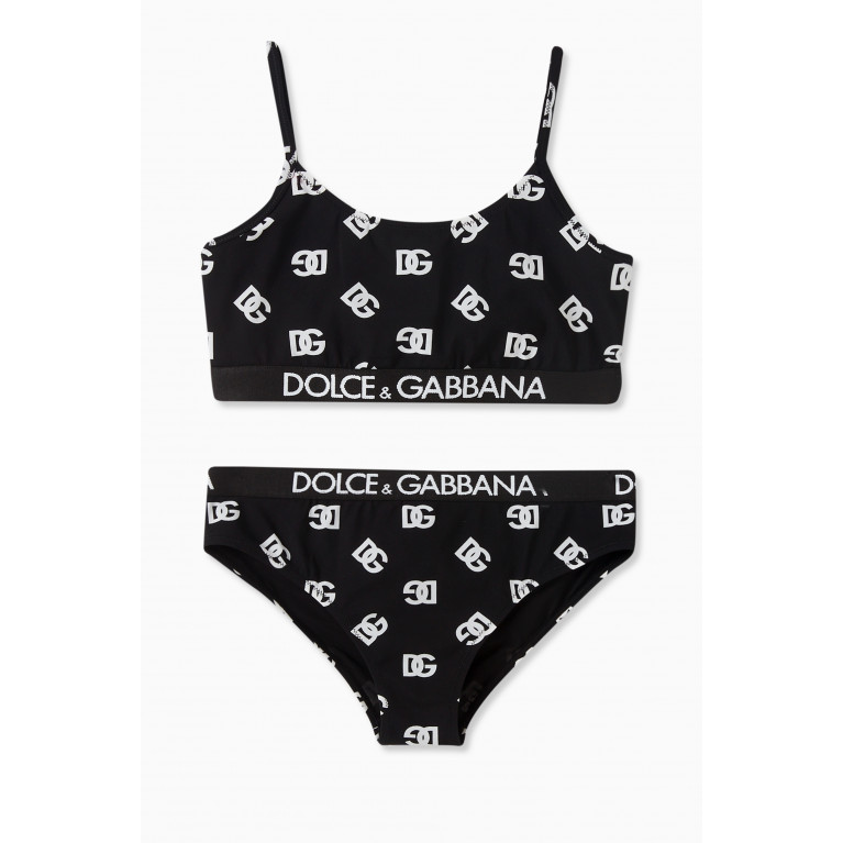 Dolce & Gabbana - Logo Bikini Set in Nylon