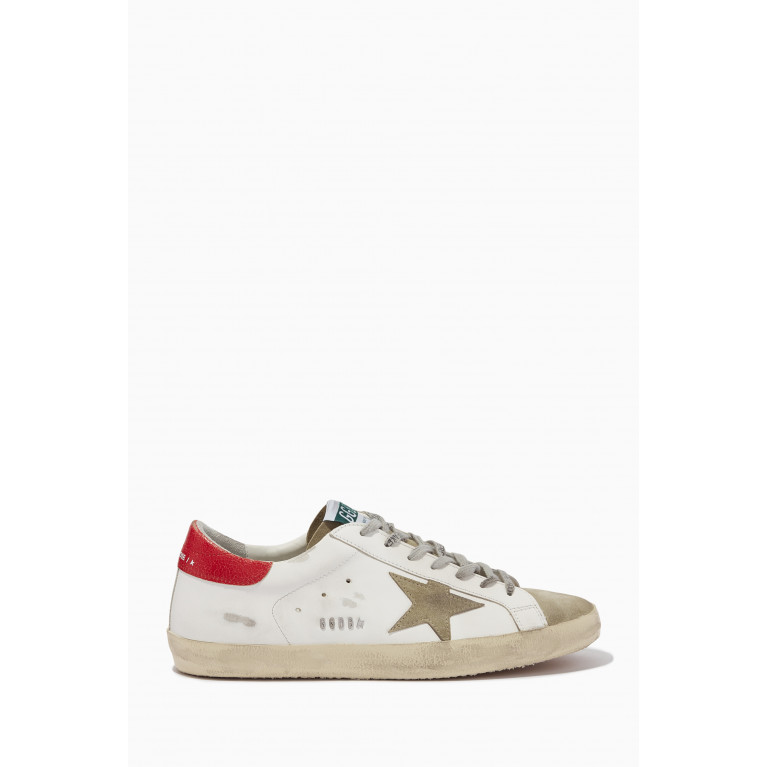 Golden Goose Deluxe Brand - Superstar Sneakers in Suede and Leather