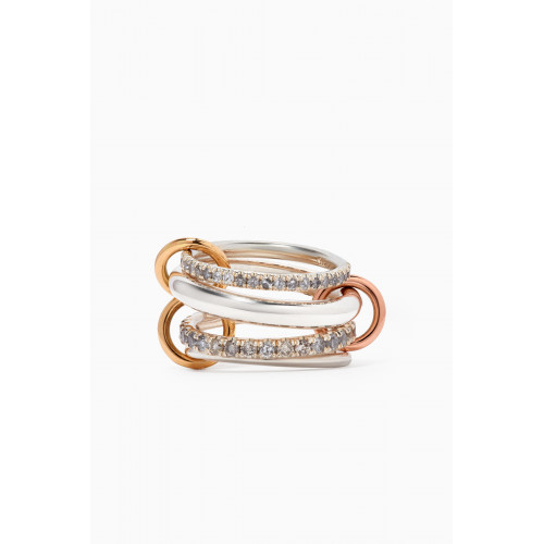 Spinelli Kilcollin - Janssen Diamond Ring in Sterling Silver & 18kt Gold