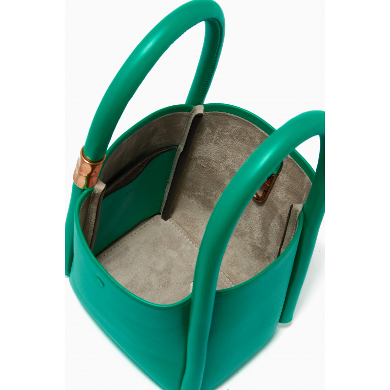 BOYY - Lotus 12 Mini Double Bag in Calfskin Leather