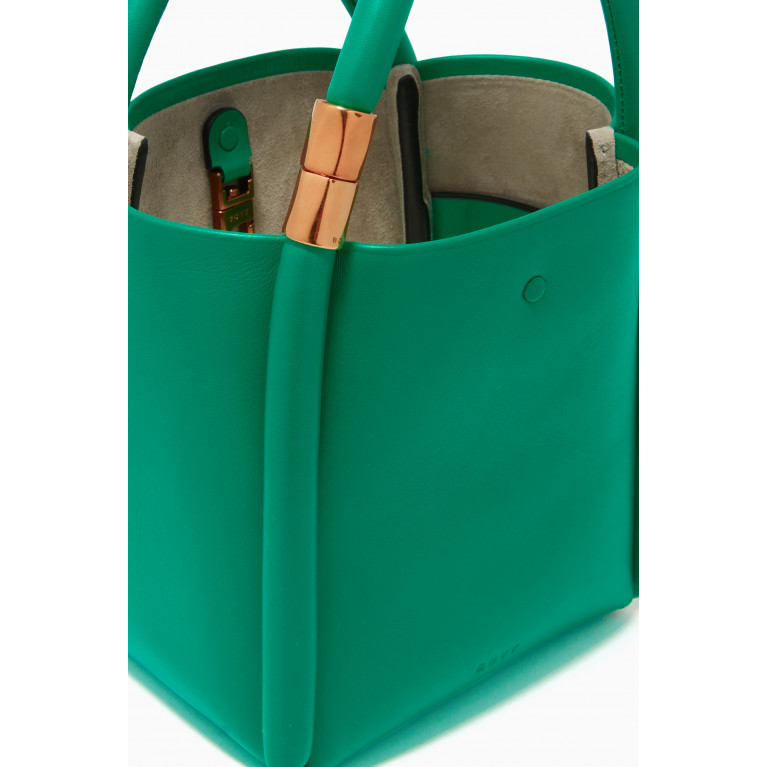 BOYY - Lotus 12 Mini Double Bag in Calfskin Leather