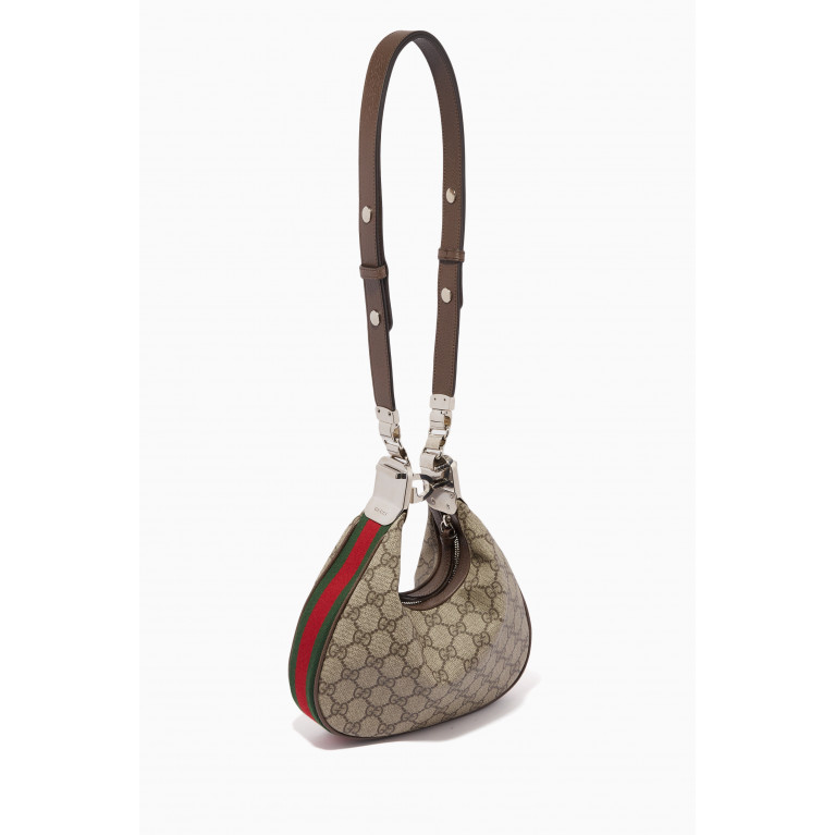 Gucci - Attache Small Shoulder Bag in GG Supreme Canvas