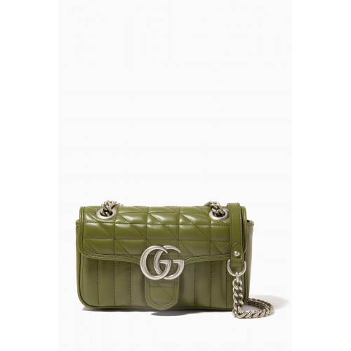 Gucci - Mini GG Marmont Bag in Matelassé Quilted Leather