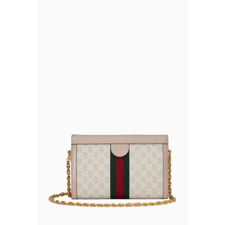 Gucci - Small Ophidia GG-print Shoulder Bag in Coated-canvas