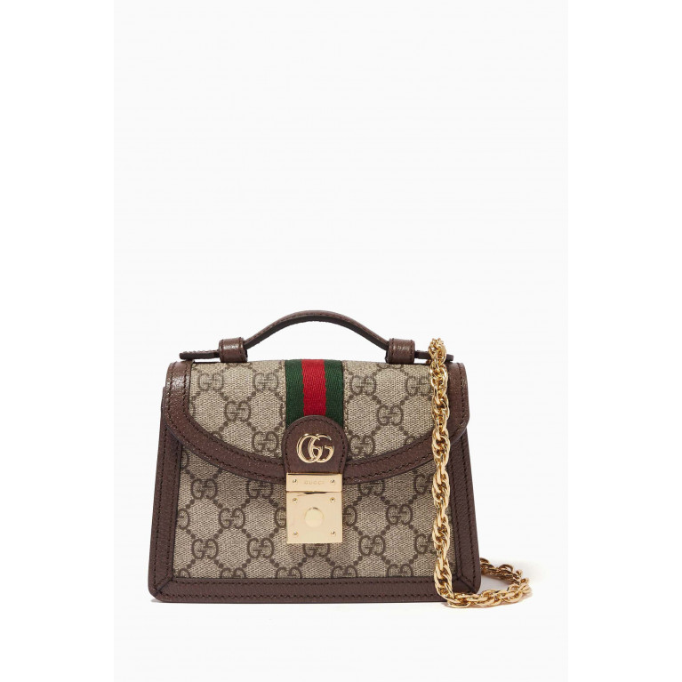 Gucci - Ophidia GG Mini Shoulder Bag in GG Supreme canvas