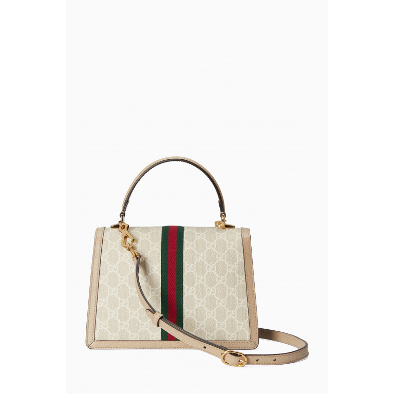 Gucci - Ophidia Medium Bag in Supreme Canvas & Calf Leather