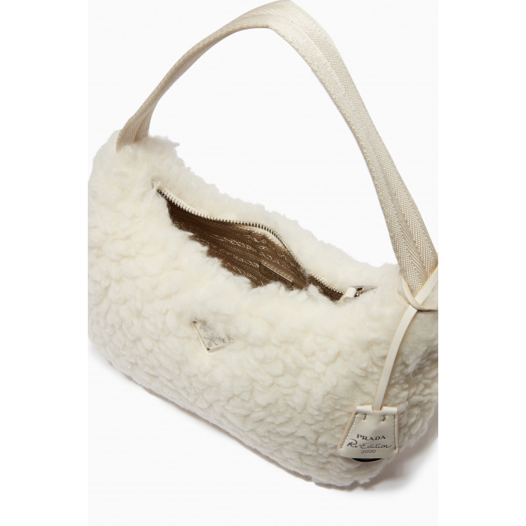Prada - Re-Edition Mini Bag in Wool & Cashmere