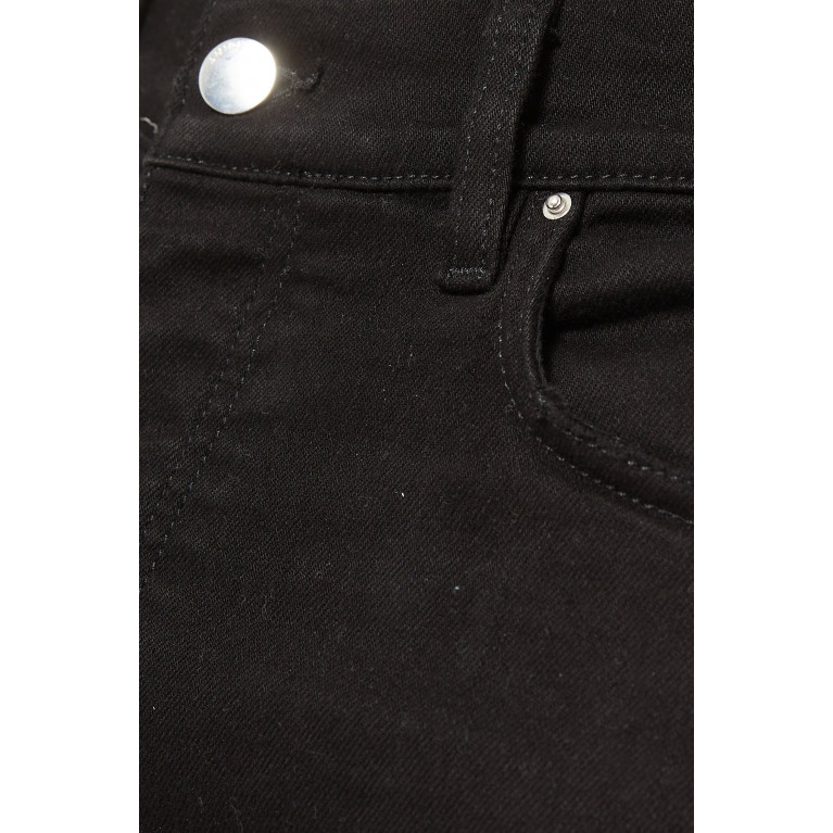 Amiri - Broken Jeans in Cotton Denim Black