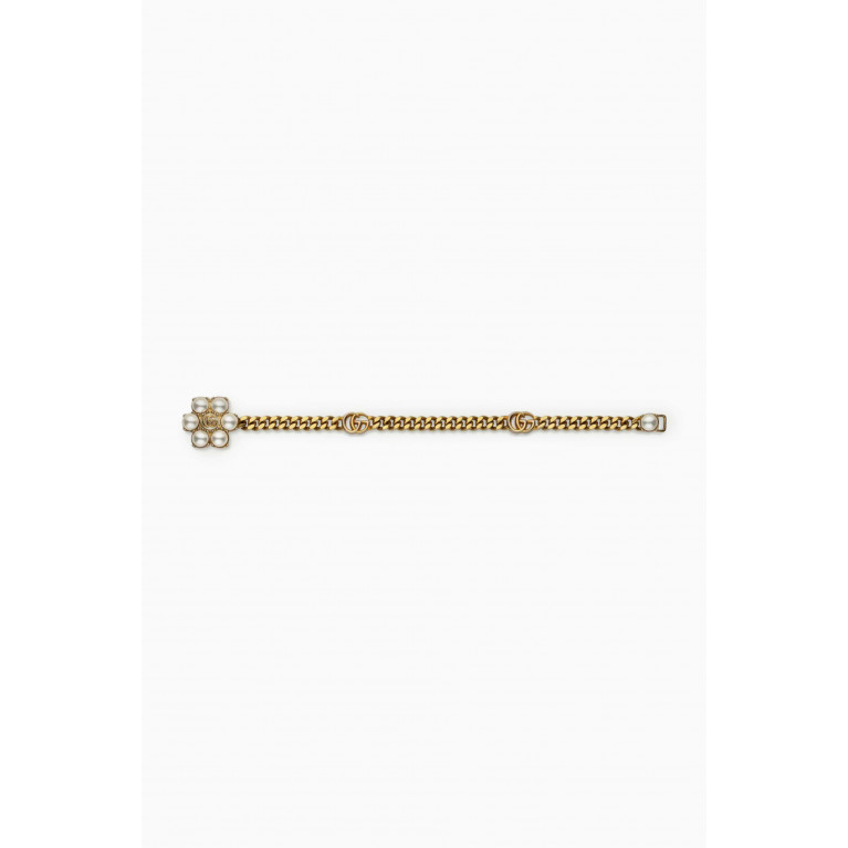 Gucci - Pearl Double G Bracelet