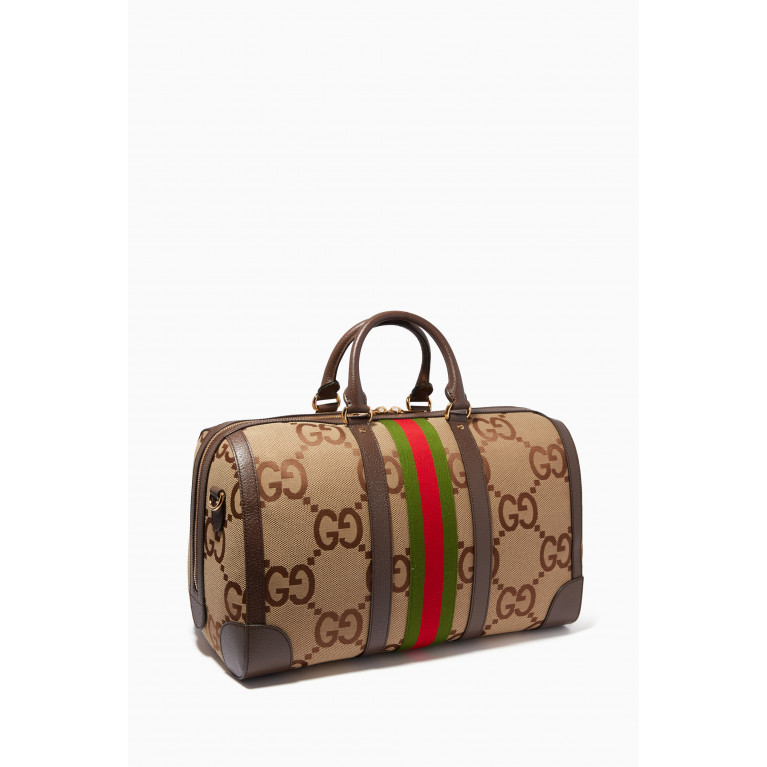 Gucci - Jumbo GG Duffle Bag in Logo Canvas