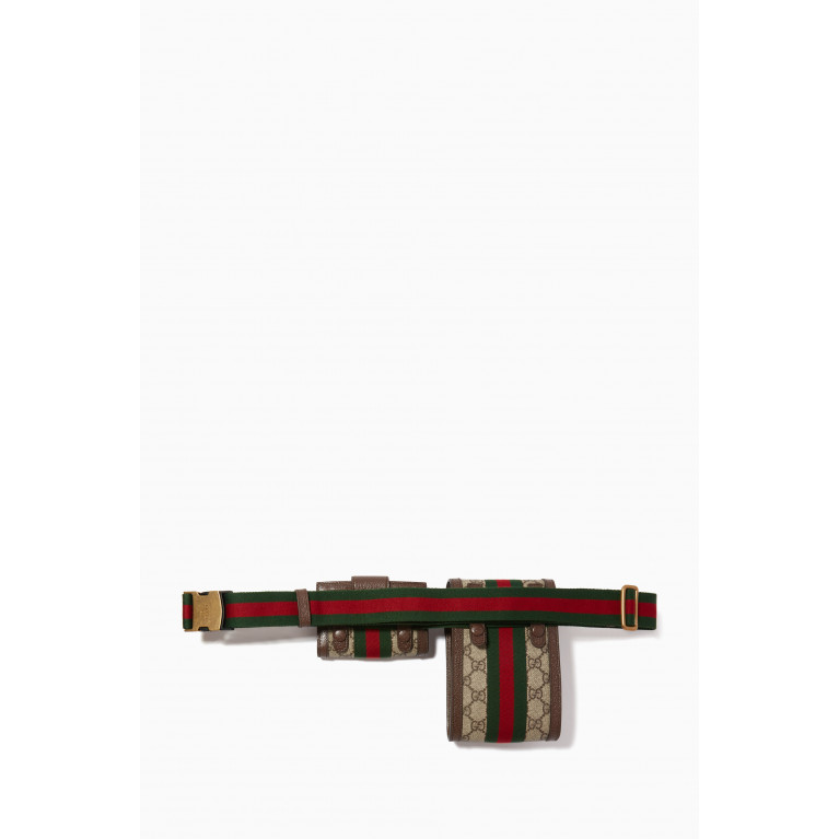 Gucci - Ophidia Belt Bag in GG Supreme Canvas