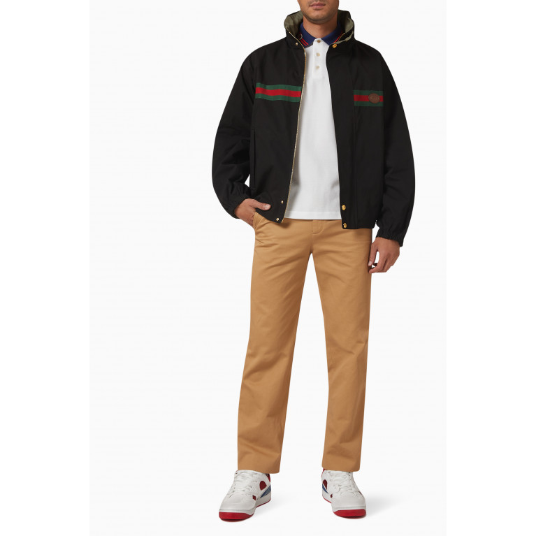 Gucci - Jogging Pants in Military Cotton Drill