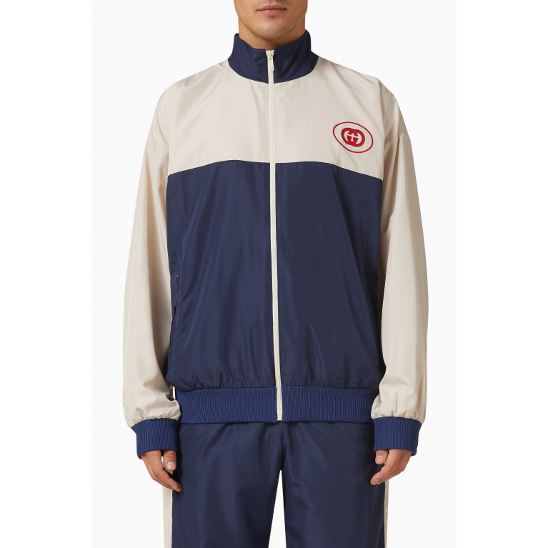 Gucci - Logo Zip Jacket in Technical Fabric