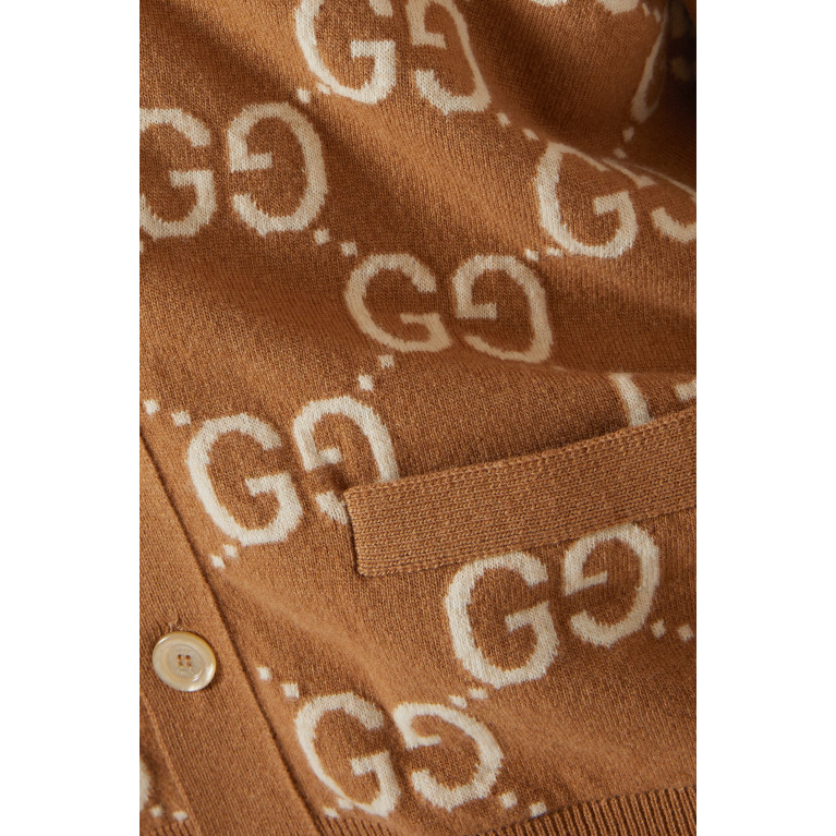 Gucci - Cardigan in Jacquard Wool