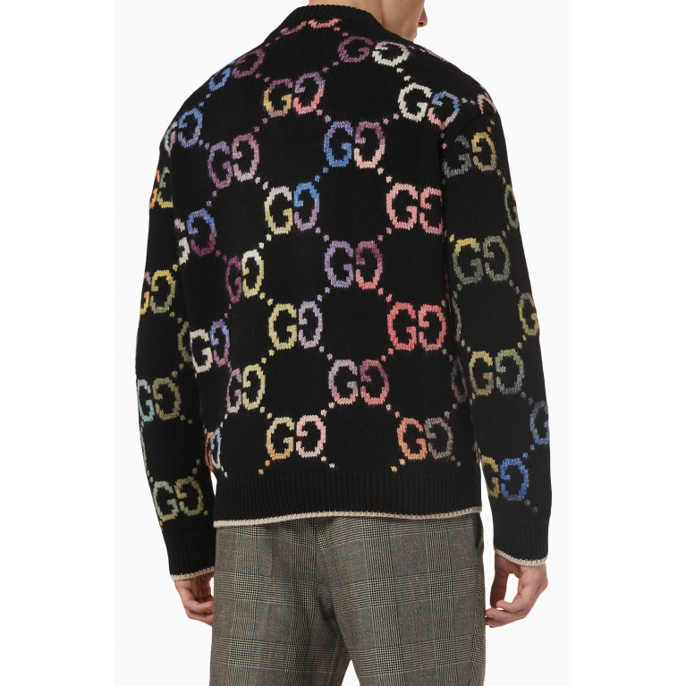 Gucci - GG Cardigan in Wool Jacquard