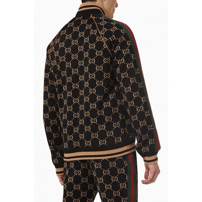 Gucci - Double-G Zipped Jacket in Cotton