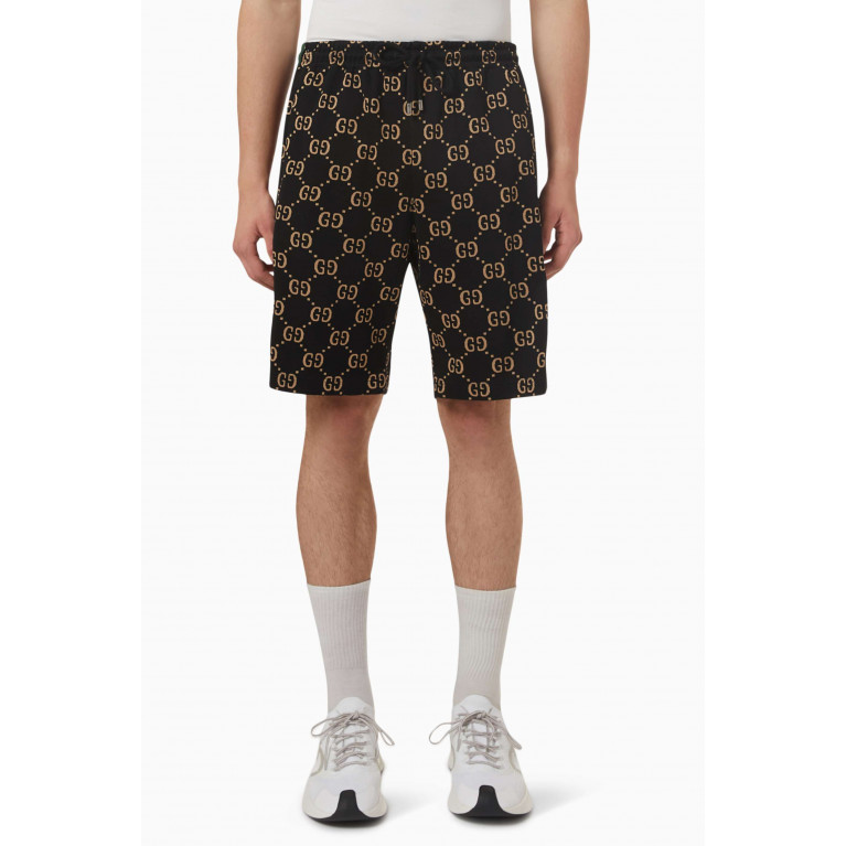 Gucci - Double-G Shorts in Cotton Jersey