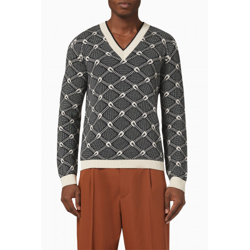 Gucci - Horseshoe Sweater in Cotton Wool