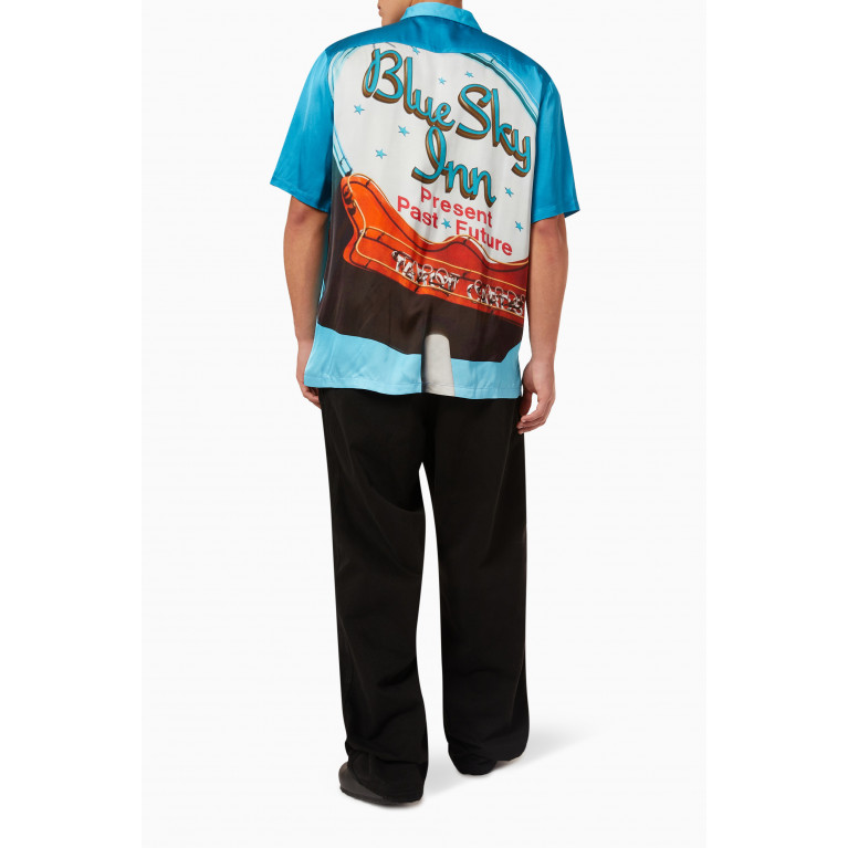 Blue Sky Inn - Crystal Shirt in Viscose Blue