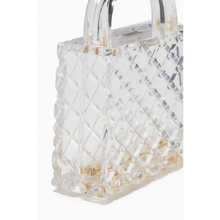 L'AFSHAR - Eva Bag in Quilted Acrylic