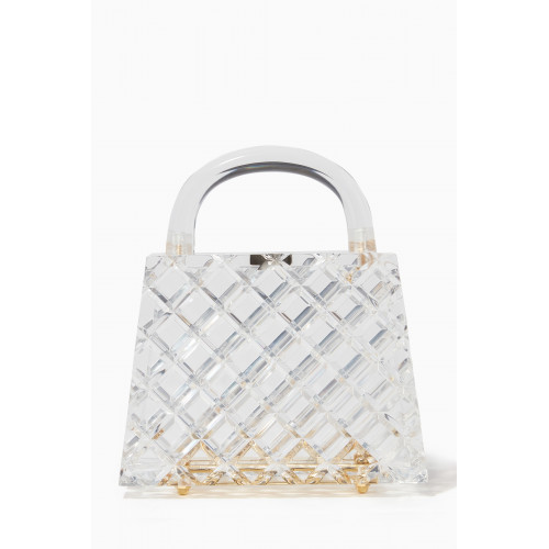 L'AFSHAR - Eva Bag in Quilted Acrylic