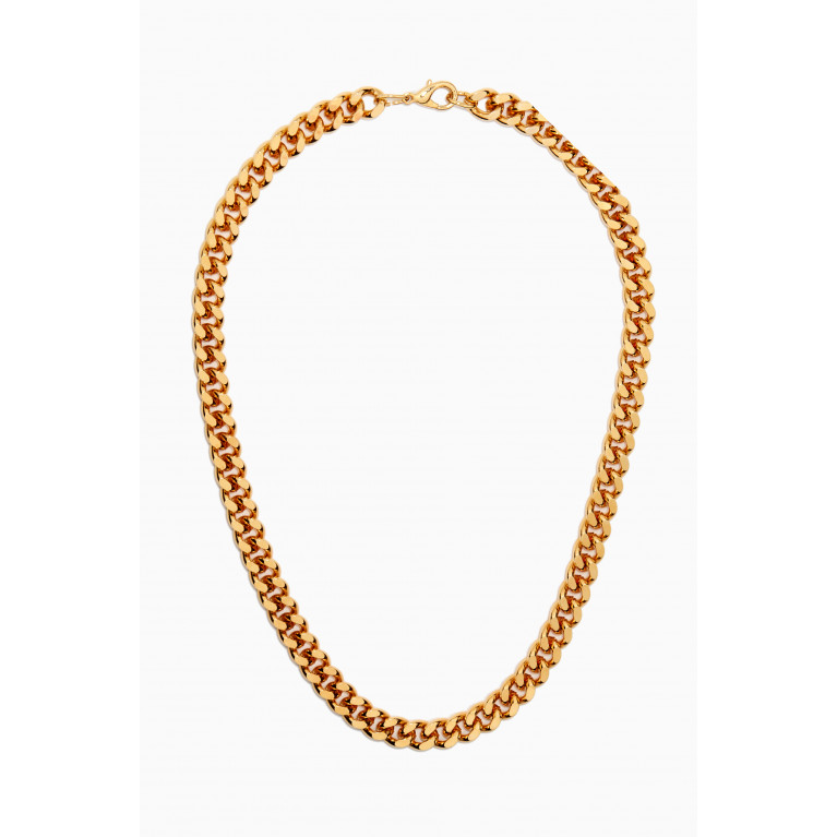 Susan Caplan - Rediscovered 1990s Vintage Curb Chain Necklace