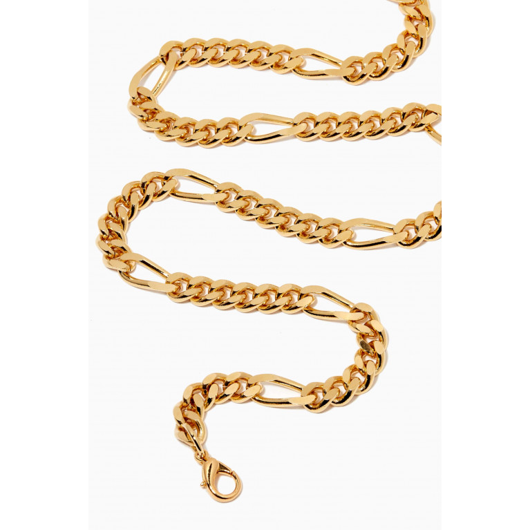 Susan Caplan - Rediscovered 1990s Vintage Figaro Chain Necklace