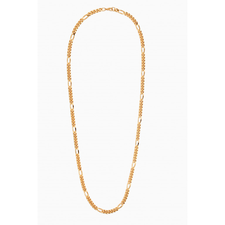 Susan Caplan - Rediscovered 1990s Vintage Figaro Chain Long Necklace