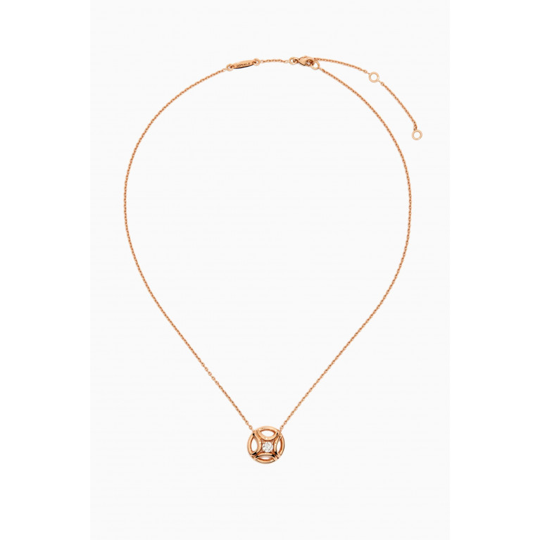 Loyal.e Paris - Perpétuel.le Diamond Necklace in 18k Recycled Rose Gold Rose Gold