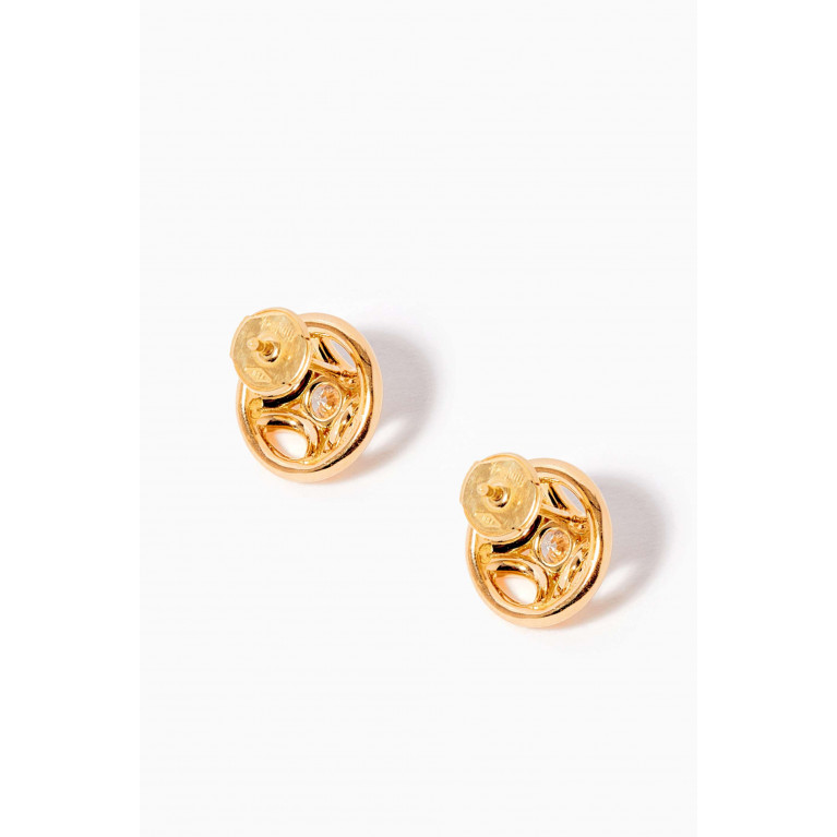 Loyal.e Paris - Perpétuel.le Diamond Earrings in 18k Recycled Yellow Gold Yellow