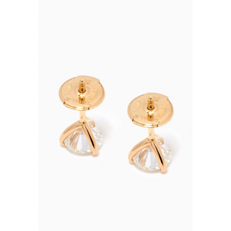 Loyal.e Paris - Pur.e Diamond Earrings in 18k Recycled Yellow Gold