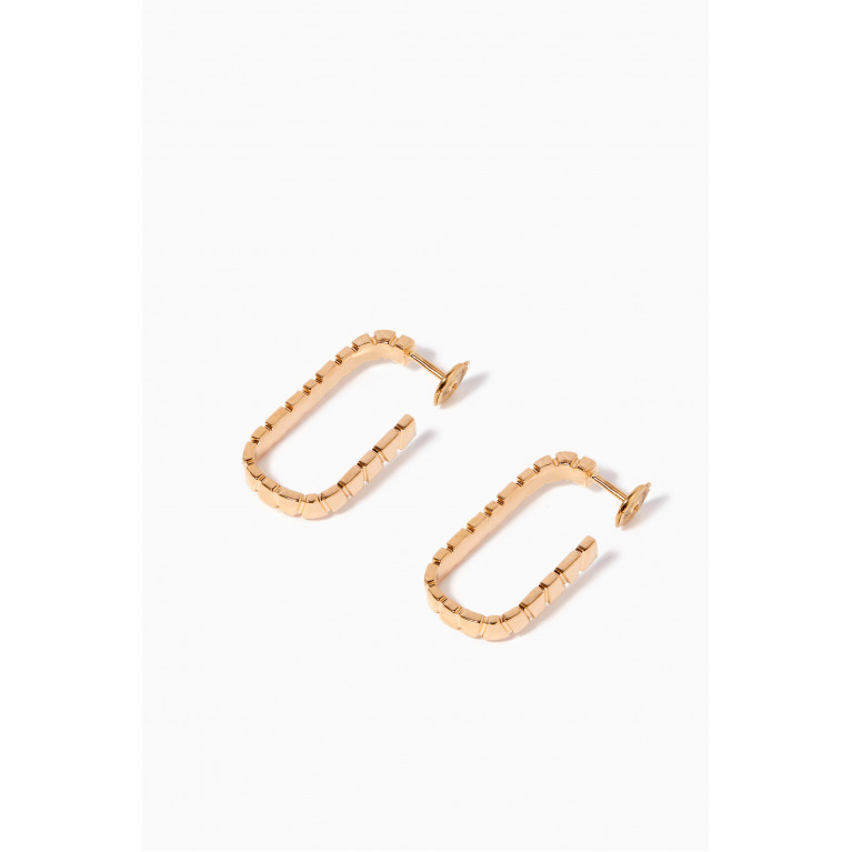 Loyal.e Paris - Ride & Love Medium Semi-pavée Earrings in 18k Recycled Yellow Gold
