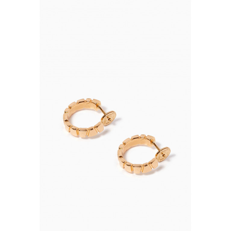 Loyal.e Paris - Ride & Love Small Semi-pavée Earrings in 18k Recycled Yellow Gold
