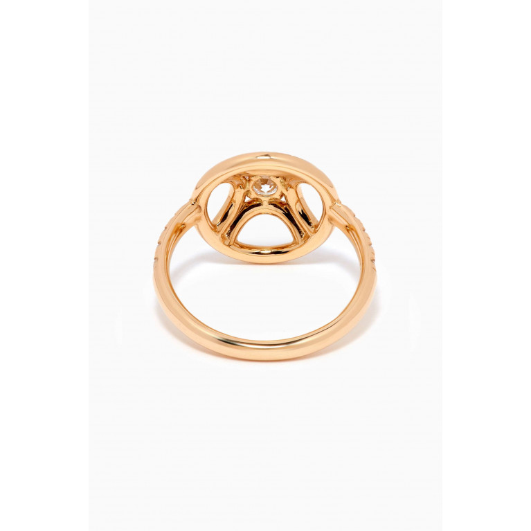 Loyal.e Paris - Perpétuel.le Diamond Pavée Ring in 18k Recycled Yellow Gold Yellow